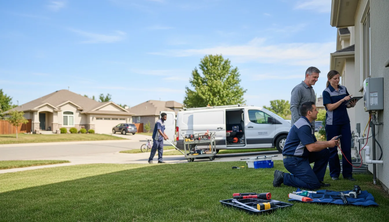 Tankless water heater service in Boyd, TX